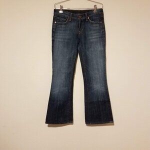 Citizens of Humanity Jeans Womens 27 Ingrid #002 Low Waist Flare Made in USA